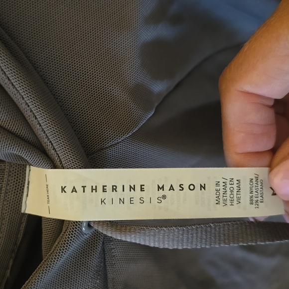 Katherine mason Gray Hooded Pullover m - Picture 2 of 3
